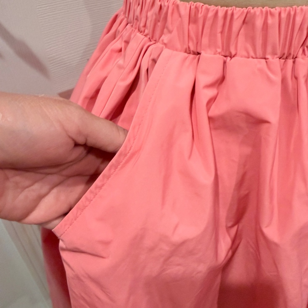 H&M A-Line Dusty Pink Mini Skirt - Picture 3 of 9